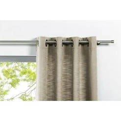 BAUHAUS Ösenschal Leinen-Look B X H: 135 X 300 Cm, 100 % Polyester, Beige 6 BAUHAUS Ösenschal Leinen-Look B X H: 135 X 300 Cm, 100 % Polyester, Beige -BAUHAUS Shop 12 100