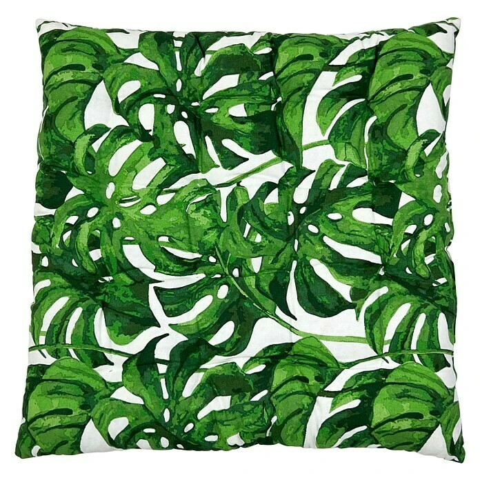 BAUHAUS Stuhlkissen Remko Green, 40 X 40 Cm, 100 % Baumwolle 3 BAUHAUS Stuhlkissen Remko Green, 40 X 40 Cm, 100 % Baumwolle