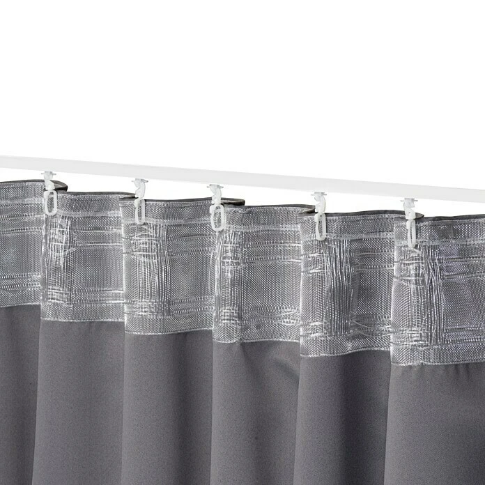 BAUHAUS Elbersdrucke Verdunkelungsvorhang Midnight 140 X 255 Cm, 100 % Polyester, Dunkelgrau 7 BAUHAUS Elbersdrucke Verdunkelungsvorhang Midnight 140 X 255 Cm, 100 % Polyester, Dunkelgrau – Bild 5