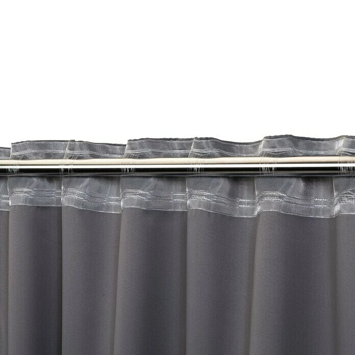 BAUHAUS Elbersdrucke Verdunkelungsvorhang Midnight 140 X 255 Cm, 100 % Polyester, Dunkelgrau 8 BAUHAUS Elbersdrucke Verdunkelungsvorhang Midnight 140 X 255 Cm, 100 % Polyester, Dunkelgrau – Bild 6