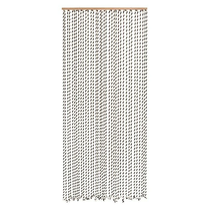 BAUHAUS Conacord Fadenvorhang Seil Beige/Schwarz, 90 X 200 Cm, 100 % Baumwolle 3 BAUHAUS Conacord Fadenvorhang Seil Beige/Schwarz, 90 X 200 Cm, 100 % Baumwolle