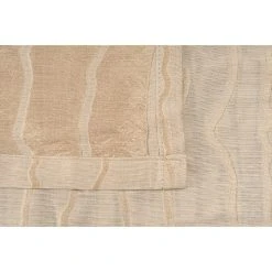 BAUHAUS Ösenschal Stream B X H: 135 X 300 Cm, 100 % Polyester, Sand -BAUHAUS Shop 12 1035