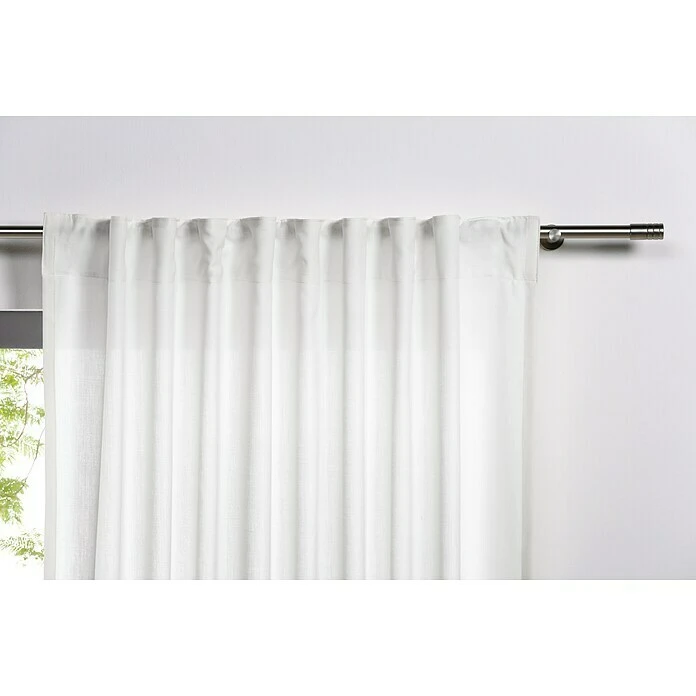 BAUHAUS Schlaufenschal Mood B X H: 135 X 245 Cm, 100 % Polyester, Weiß 4 BAUHAUS Schlaufenschal Mood B X H: 135 X 245 Cm, 100 % Polyester, Weiß – Bild 2