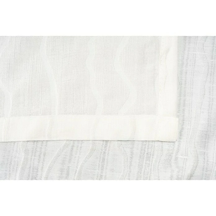 BAUHAUS Ösenschal Stream B X H: 135 X 300 Cm, 100 % Polyester, Weiß 5 BAUHAUS Ösenschal Stream B X H: 135 X 300 Cm, 100 % Polyester, Weiß – Bild 3