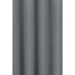 BAUHAUS Elbersdrucke Ösenschal Lino Anthrazit, 140 X 255 Cm, 100 % Polyester -BAUHAUS Shop 12 1067