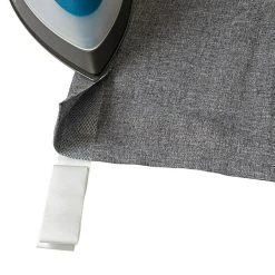 BAUHAUS Elbersdrucke Ösenschal Lino Anthrazit, 140 X 255 Cm, 100 % Polyester -BAUHAUS Shop 12 1068