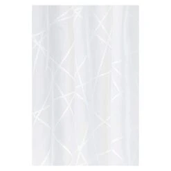 BAUHAUS Elbersdrucke Bistrogardine Crossover 140 X 48 Cm, 100 % Polyester, Weiß -BAUHAUS Shop 12 1073