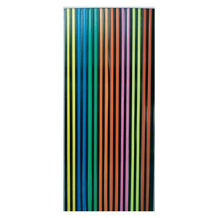 BAUHAUS Conacord Streifenvorhang Multicolor Bunt, 90 X 200 Cm, Polyethylenfolie (profiliert) 3 BAUHAUS Conacord Streifenvorhang Multicolor Bunt, 90 X 200 Cm, Polyethylenfolie (profiliert)