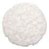 BAUHAUS Sitzkissen Rund Ovium Durchmesser: 34 Cm, Weiß, 80 % Acryl, 20 % Polyester