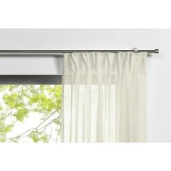 BAUHAUS Schlaufenschal Transparent B X H: 135 X 245 Cm, 100 % Polyester, Ecru -BAUHAUS Shop 12 1129