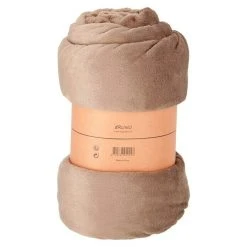 BAUHAUS Decke Bruno Driftwood, 200 X 150 Cm, 100 % Polyester