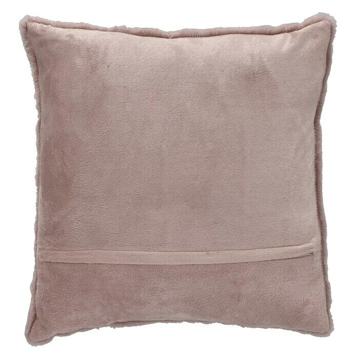 BAUHAUS Kissen Happy Puderrosa, 48 X 48 Cm, 100 % Polyester 5 BAUHAUS Kissen Happy Puderrosa, 48 X 48 Cm, 100 % Polyester – Bild 3