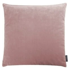BAUHAUS Kissen Wendekissen Samt Altrosa, 50 X 50 Cm, 100 % Polyester
