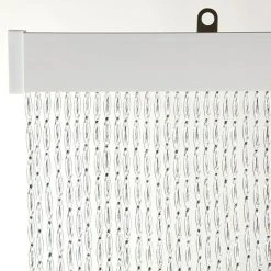 BAUHAUS Türvorhang Madrid Schwarz, 93 X 230 Cm