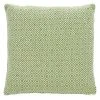 BAUHAUS Kissen Zigzag Grün, 45 X 45 Cm, 100 % Baumwolle