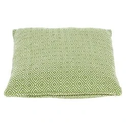 BAUHAUS Kissen Zigzag Grün, 45 X 45 Cm, 100 % Baumwolle -BAUHAUS Shop 12 1202