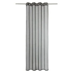 BAUHAUS Expo Ambiente Ösenschal Mia 135 X 245 Cm, 100 % Polyester, Dunkelgrau