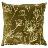 BAUHAUS Kissen Fiona Military Olive, 45 X 45 Cm, 100 % Polyester