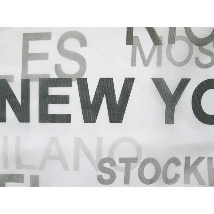 BAUHAUS Expo Ambiente II Flächenvorhang Town Weiß/Grau, 100 % Polyester, 60 X 245 Cm 6 BAUHAUS Expo Ambiente II Flächenvorhang Town Weiß/Grau, 100 % Polyester, 60 X 245 Cm – Bild 4