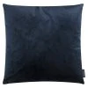 BAUHAUS Kissen Wendekissen Samt Dunkelblau, 50 X 50 Cm, 100 % Polyester