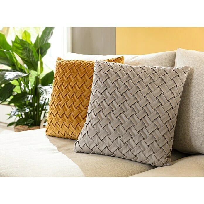 BAUHAUS Kissen Classy Grau, 45 X 45 Cm, 100 % Polyester 5 BAUHAUS Kissen Classy Grau, 45 X 45 Cm, 100 % Polyester – Bild 3