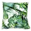 BAUHAUS Kissen Blatt Green, 45 X 45 Cm, 100 % Polyester