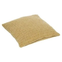 BAUHAUS Kissen Zigzag Gelb, 45 X 45 Cm, 100 % Baumwolle -BAUHAUS Shop 12 1286