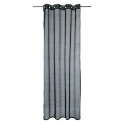 BAUHAUS Expo Ambiente Ösenschal Mia 135 X 245 Cm, 100 % Polyester, Dunkelblau