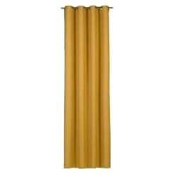 BAUHAUS Ösenschal Fabricio B X H: 140 X 245 Cm, 100 % Polyester, Senf
