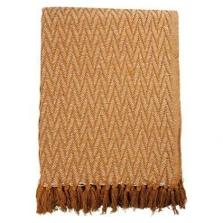 BAUHAUS Decke Graffiti Yellow, 170 X 130 Cm, 100 % Baumwolle