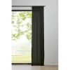 BAUHAUS Schlaufenschal Transparent B X H: 135 X 245 Cm, 100 % Polyester, Schwarz