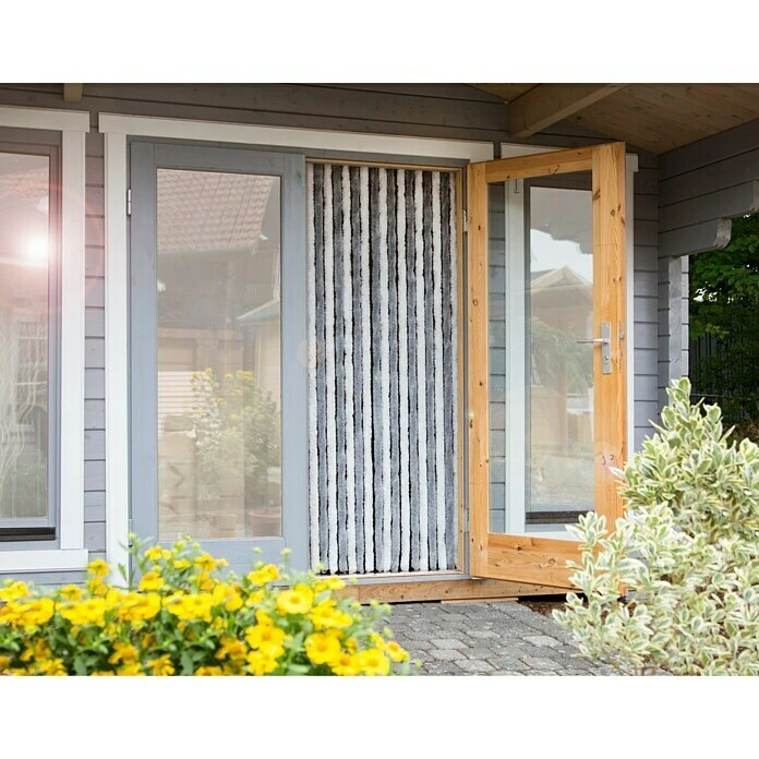 BAUHAUS Conacord Dekovorhang Flauschi Silber/Weiß, 100 X 200 Cm, 100 % Polyester 4 BAUHAUS Conacord Dekovorhang Flauschi Silber/Weiß, 100 X 200 Cm, 100 % Polyester – Bild 2