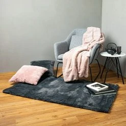 BAUHAUS Decke Happy Puderrosa, 200 X 150 Cm, 100 % Polyester -BAUHAUS Shop 12 1359