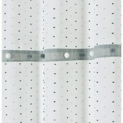 Alternative view of BAUHAUS Elbersdrucke Ösenschal Bobbel Weiß/Grau/Anthrazit, 100% Polyester