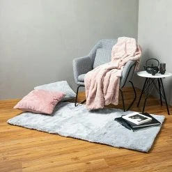 BAUHAUS Decke Happy Puderrosa, 200 X 150 Cm, 100 % Polyester -BAUHAUS Shop 12 1361