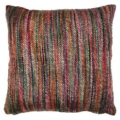 BAUHAUS Kissen Tye Dye Rust Bordo Bunt, 45 X 45 Cm, 100 % Polyacryl