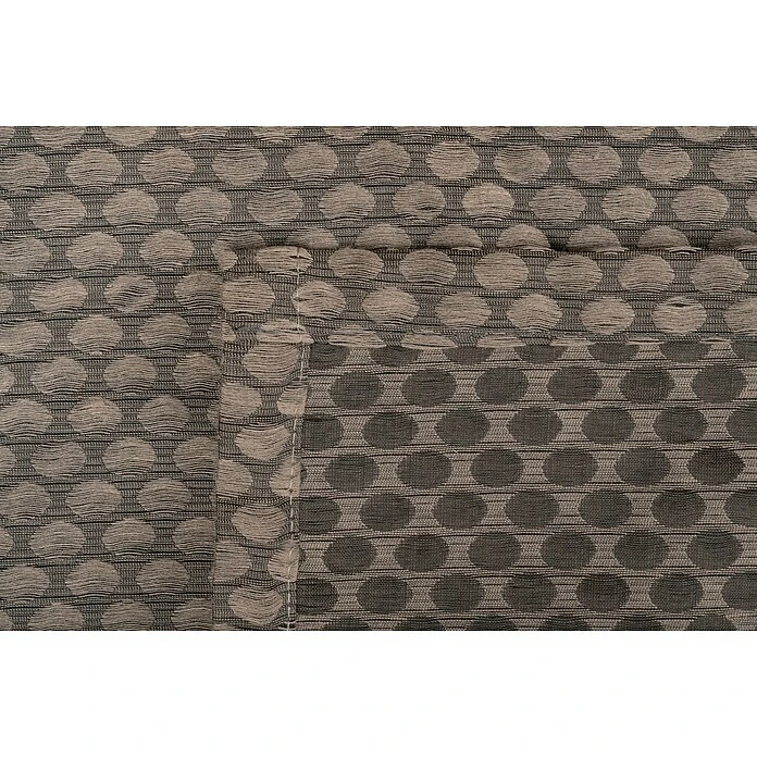 BAUHAUS Ösenschal Dot B X H: 135 X 300 Cm, 100 % Polyester, Taupe 5 BAUHAUS Ösenschal Dot B X H: 135 X 300 Cm, 100 % Polyester, Taupe – Bild 3
