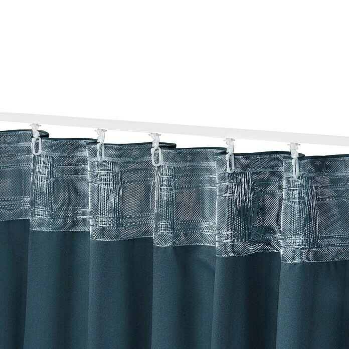 BAUHAUS Elbersdrucke Verdunkelungsvorhang Midnight 140 X 255 Cm, 100 % Polyester, Blau 5 BAUHAUS Elbersdrucke Verdunkelungsvorhang Midnight 140 X 255 Cm, 100 % Polyester, Blau – Bild 3