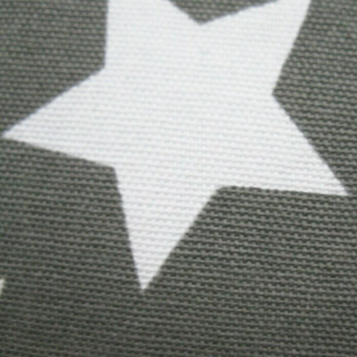 BAUHAUS Elbersdrucke Kissen Stars Allover, Anthrazit/Weiß, 45 X 45 Cm, 100 % Baumwolle 5 BAUHAUS Elbersdrucke Kissen Stars Allover, Anthrazit/Weiß, 45 X 45 Cm, 100 % Baumwolle – Bild 3