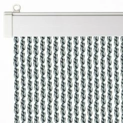 BAUHAUS Türvorhang Alcampo Schwarz, 93 X 230 Cm