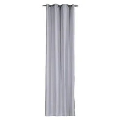 BAUHAUS Ösenschal Linus B X H: 140 X 245 Cm, 100 % Polyester, Grau