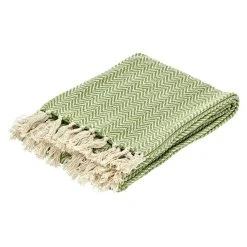 BAUHAUS Decke Zigzag Grün, 170 X 130 Cm, 100 % Baumwolle 9 BAUHAUS Decke Zigzag Grün, 170 X 130 Cm, 100 % Baumwolle -BAUHAUS Shop 12 1429