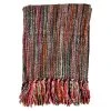 BAUHAUS Decke Tye Dye Rust Bordo Bunt, 170 X 130 Cm, 100 % Polyacryl -BAUHAUS Shop 12 1434