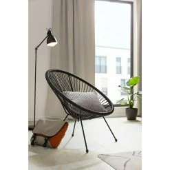 BAUHAUS Kissen Alanya Grau, 45 X 45 Cm, 100 % Polyester -BAUHAUS Shop 12 1452