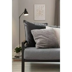 BAUHAUS Kissen Alanya Grau, 45 X 45 Cm, 100 % Polyester -BAUHAUS Shop 12 1453