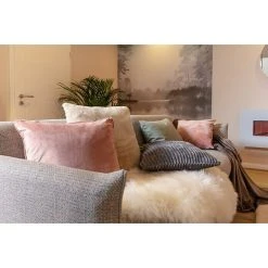 BAUHAUS Kissen Alanya Grau, 45 X 45 Cm, 100 % Polyester -BAUHAUS Shop 12 1456