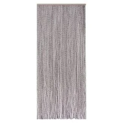 BAUHAUS Conacord Dekovorhang Bead Dunkelgrau, 90 X 200 Cm, 100 % Polyester