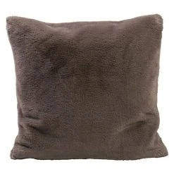 BAUHAUS Kissen Kuscheltraum Taupe, 50 X 50 Cm, 100 % Polyester