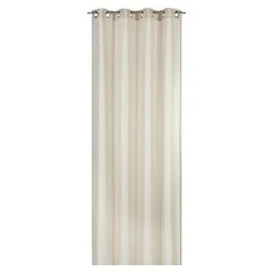 BAUHAUS Elbersdrucke Ösenschal Lino Beige, 140 X 255 Cm, 100 % Polyester