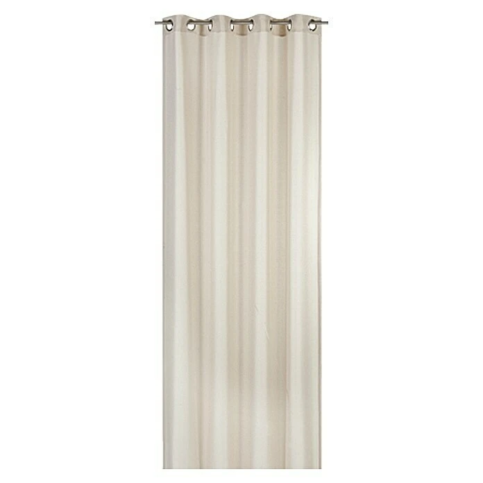 BAUHAUS Elbersdrucke Ösenschal Lino Beige, 140 X 255 Cm, 100 % Polyester 3 BAUHAUS Elbersdrucke Ösenschal Lino Beige, 140 X 255 Cm, 100 % Polyester
